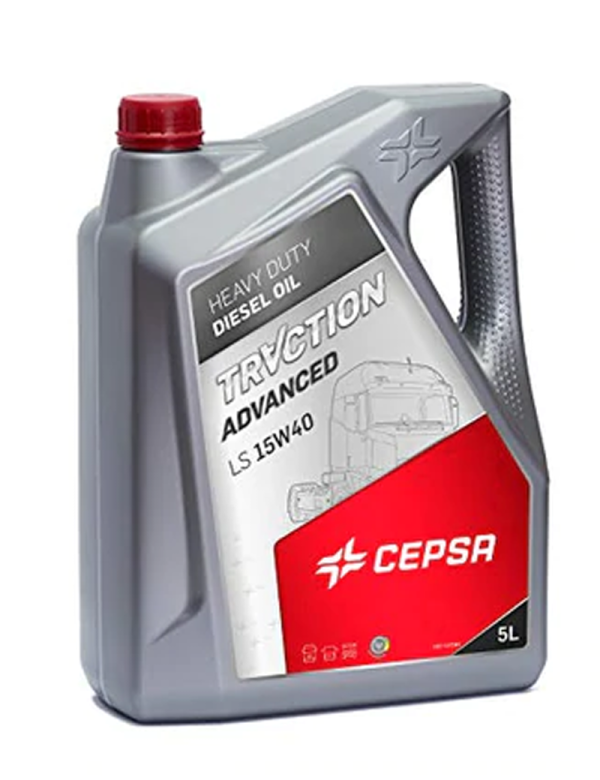 lata cepsa traction advanced ls 15w40 5 ltrs iva y sigaus incluidos