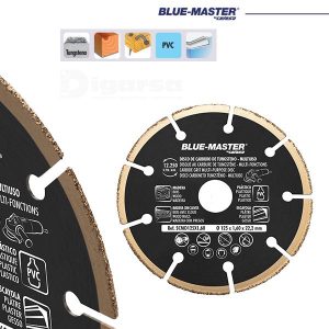 DISCO DE CARBURO DE TUNGSTENO-MULTIUSO BLUE MASTER